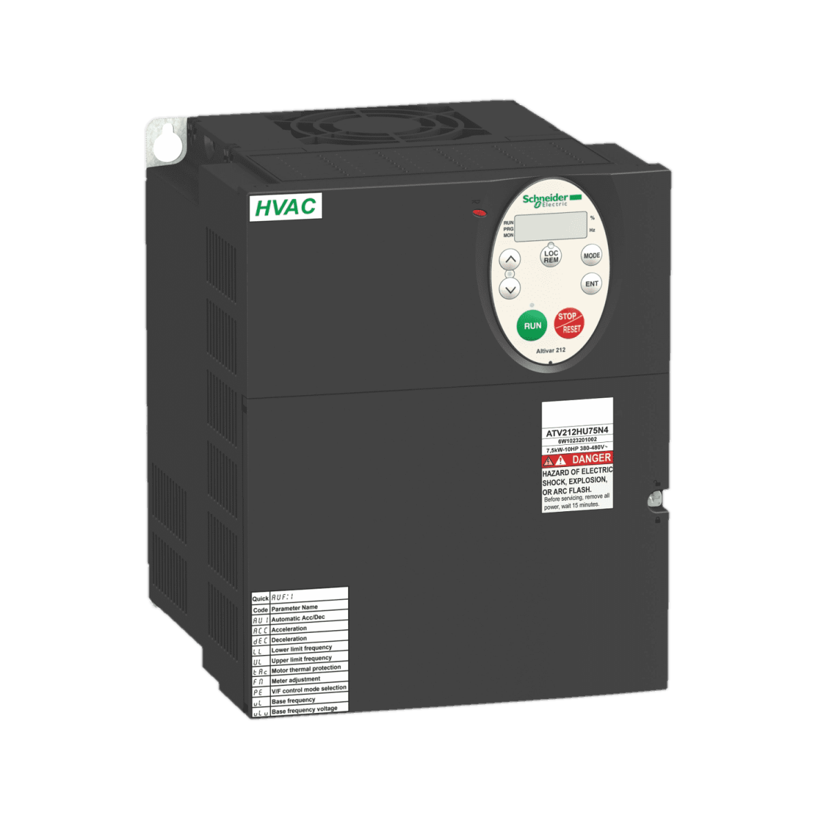 ATV212HD15N4 (15 КВТ, 380В, 3Ф) преобразователь частоты ATV212 Schneider  Electric | ЛАНТА-КЛИМАТ